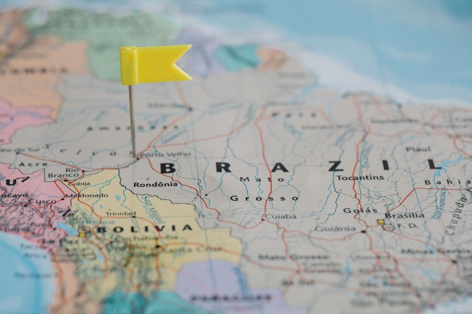 A location pin marking a spot on a map, standing in for a dated, mapped job record tied to a real place.